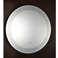 Console de miroir latéral éclairée Infinity moderne IP44 pour hôtel, appartement, villa