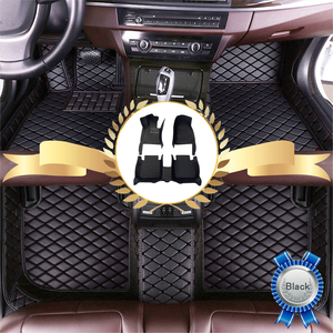 Muchkey – tapis de voiture en cuir PU de luxe pour <span class=keywords><strong>MINI</strong></span> <span class=keywords><strong>COOPER</strong></span> 2 portes 2014-2018, tapis de sol de voiture 5D antidérapant - Product Image 3