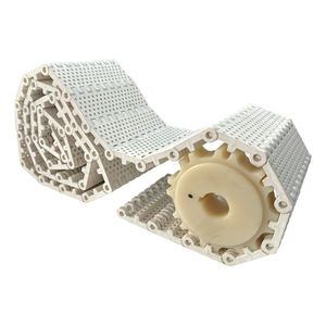 800 yuvarlak delik örgü kemer 800 konveyör bant 800 plastik zincir plaka 800 modüler kemer - Product Image 5