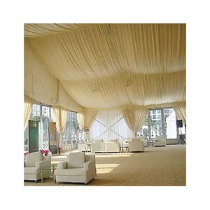 Heavy Duty 60x80ft Parois Latérales 32x16m 300 500 Personnes PVC Grande <span class=keywords><strong>Location</strong></span> Banquet Blanc Chapiteau Auvent Tente De Fête De Mariage - Product Image 3