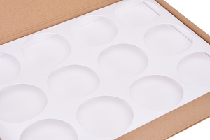 Boîte d'emballage pour thé et café, écologique, recyclable, OEM d'usine, logo personnalisé, papier kraft, boîte à rabat créative haut de gamme en forme de livre - Product Image 3