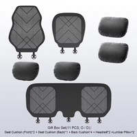 Housses de siège de voiture de luxe Maybach, ensemble complet, style business en daim, décoration intérieure universelle, confortables, protection automne/hiver en PU