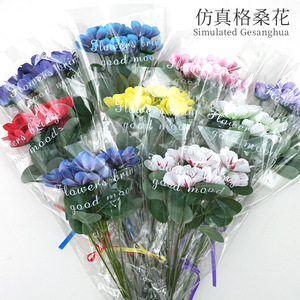 Flores Artificiales Cosmos para Decoración del Hogar, Mezcla de Seda, Accesorios para Bodas, Alta Simulación, Estilo Clásico - Product Image 5