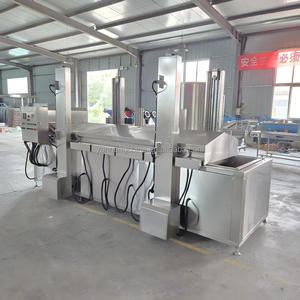 Máquina Freidora Continua Automática con Cinta Transportadora para Nuggets, Nueces, Pellets, Chips, Frijoles y Otros Productos Crujientes - Product Image 6