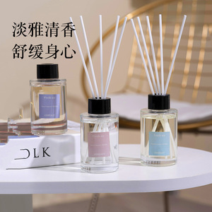 Fresh Air <b>Reed</b> <b>Diffuser</b> 120Ml Cylindrical Glass Long Lasting Fragrance Home Indoor Decor Aromatherapy - Product Image 1