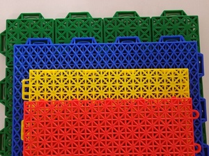 Baldosas de Plástico para Pisos Suspendidos, para Canchas de Baloncesto y Pickleball - Product Image 4