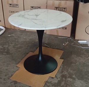 مطعم الأثاث الساق المعدنية قاعدة طاولة من الفولاذ غير القابل للصدأ 2020 جديد تصاميم القرن شكل - Product Image 2