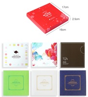 Boîte cadeau chocolat de luxe en gros, recyclable et personnalisable, en forme de livre à 2 niveaux, avec tiroir rigide magnétique, finition mate/brillante UV
