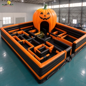 <span class=keywords><strong>Nouveau</strong></span> design : Labyrinthe gonflable d'Halloween, maison hantée, jeu sportif populaire, labyrinthe gonflable de ferme, salle d'évasion sur <span class=keywords><strong>le</strong></span> thème du maïs, pour la location - Product Image 4