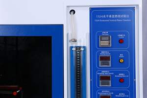 Avaliação material da queimadura do equipamento de teste vertical horizontal da resistência ao fogo da máquina do teste da chama UL94 do IEC 60695-11-10 - Product Image 3
