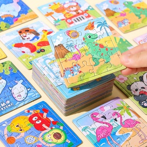 Cubes magiques créatifs de dessin animé, jouets éducatifs en papier pour les jeunes enfants de 0 à 24 mois, apprentissage précoce, cadeau pour la maternelle - Product Image 1