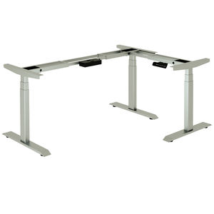 โต๊ะทำงานปรับระดับความสูงได้แบบยืน รูปตัว L 3 ขา 3 มอเตอร์ ไฟฟ้า - Product Image 5