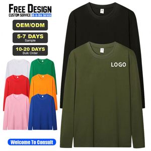เสื้อยืดแขนยาวผู้ชาย คอวี ทรงโอเวอร์ไซส์ ผ้าโพลีเอสเตอร์ผสมคอตตอน สีพื้นเรียบ  ระบายอากาศได้ดี  รับสกรีนโลโก้ตามแบบ - Product Image 3