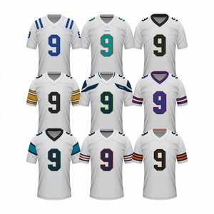 TOP 2025 Neue Saison US Amerika Großhandel Fußballbekleidung Hochwertige Stickerei Amerikanische 32 Teams Fußballtrikot Uniform - Product Image 1