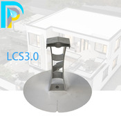 Joint d'étanchéité pour paratonnerre en TPO/PVC thermosoudable pour toiture monocouche