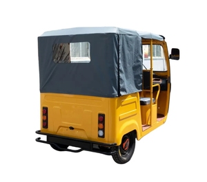 Low Speed Tricycle for Agriculture Open Design <b>2</b> <b>Passenger</b> Farm Tricycle Differential Motor Open Tricycle Lead - Product Image 4