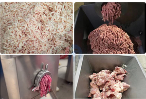 Pescado en polvo hueso crudo comida para perros picadora italiana picadora nacional máquina de carne picada - Product Image 3