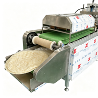 Machine à faire des roti, machine à faire des rouleaux de printemps, ligne de production de crêpes, ligne de production de pain de boulangerie, ligne de production de crêpes