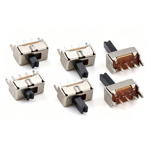 20 pièces SS12D07 1P2T DIP 5PIN SPDT, interrupteur à bascule, longueur de la poignée 3MM 4mm 5mm, interrupteurs coulissants SS-12D07G3 G4 G5 - Product Image 1