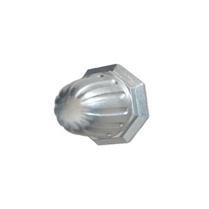 Composant moulé en alliage d'aluminium pour porte industrielle, surface finie, pour accessoires de quincaillerie - Product Image 1