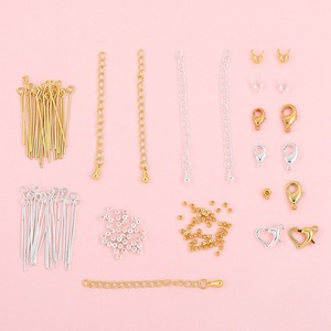 Vente en gros anneaux de saut fermoir homard chaîne d'extension <span class=keywords><strong>perles</strong></span> entretoises boucle à l'<span class=keywords><strong>aiguille</strong></span> résultats de bijoux à bricoler soi-même et composants fabrication de bijoux - Product Image 2