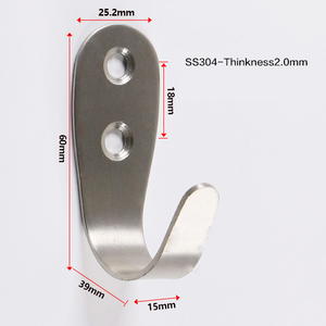 Đảm Bảo Chất Lượng Độc Đáo SS201 Bộ Phận Nhà Vệ Sinh Phần Cứng Treo Móc - Product Image 4