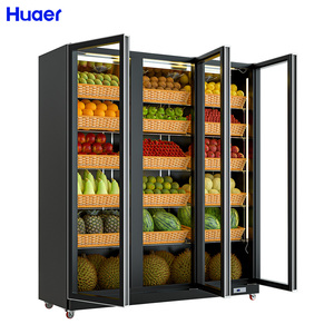 Bia đồ uống trái cây trưng bày tủ lạnh rau cho siêu thị - Product Image 4