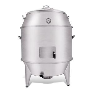 Botella de gas de <span class=keywords><strong>piedra</strong></span> volcánica comercial con aislamiento de carbón de doble capa Shichu 90 para asar pollo, Ganso, nuevo horno asado - Product Image 1