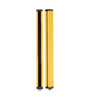 Barrières lumineuses de sécurité industrielles HXXK HX IP65 NPN/PPN en alliage d'aluminium, protection contre les chocs, 22 faisceaux, portée de protection 0~3m, 24VDC