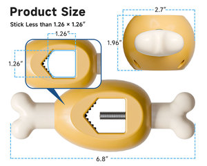 Tương tác con chó đồ chơi con chó điều trị chủ New Pet phụ kiện gà chân BẮT NẠT <span class=keywords><strong>Stick</strong></span> chủ chậm trung chuyển nhai con chó an toàn thiết bị - Product Image 5