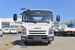 Precio de Fábrica, Camión <span class=keywords><strong>JMC</strong></span> <span class=keywords><strong>N720</strong></span> de Doble Cabina, 4x2, Diésel, Ligero, con Plataforma Abatible, para Construcción y Entrega - Product Image 2