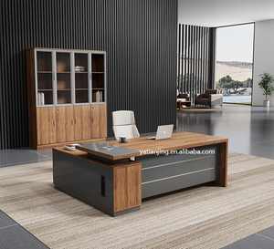 Mesa de Oficina de Diseño, Muebles de Oficina de Lujo, Escritorio Moderno de Madera, Muebles de Oficina, Mesa de Escritorio para Estudio - Product Image 3