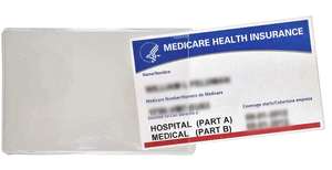 Porta biglietti da visita in plastica trasparente in PVC, - Product Image 3