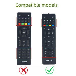 <span class=keywords><strong>Nouvelle</strong></span> housse de protection universelle en Silicone épaissie résistante aux chutes étanche pour <span class=keywords><strong>CANAL</strong></span> + TV Set Top Box télécommande universelle - Product Image 2