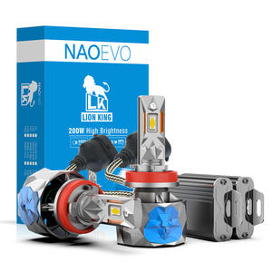 NAOEVO <span class=keywords><strong>Precio</strong></span> de Fábrica 400w 40000lm Luz LED para Auto LK 12V 360 Focos LED H4 LUZ H11 FACO 9005 Faro LED H7 FARO H7 LUCE H4 - Product Image 1