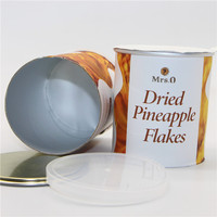 Récipient à Pringles de qualité alimentaire, boîtes en papier Composite, boîtes d'emballage en Tube de papier pour aliments pour animaux de compagnie