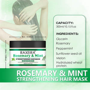 <span class=keywords><strong>Masque</strong></span> capillaire végétalien naturel à la rosemaine, lissant, réparateur et hydratant en profondeur, conditionneur et <span class=keywords><strong>masque</strong></span> capillaire hydratant - Product Image 6