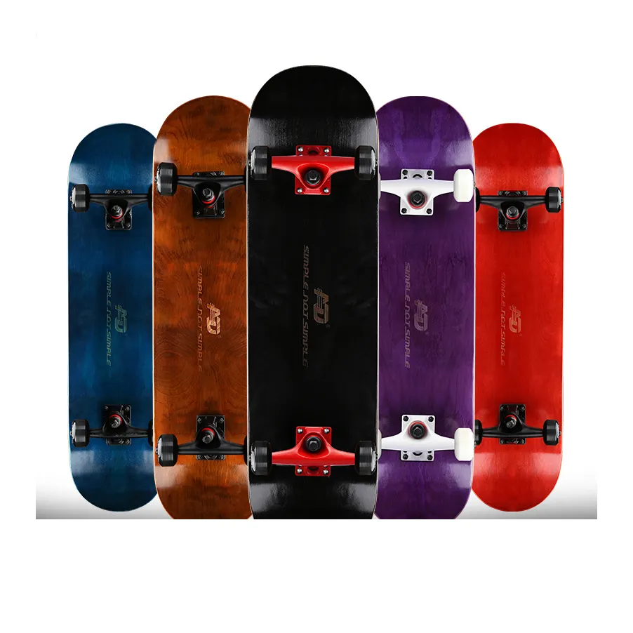 Pro di Alta qualità spremitura a freddo 4 DELL'UNITÀ di elaborazione ruote di Skateboard Completo in magazzino con i vari colori