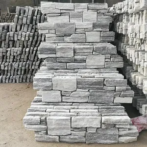 고품질 벽돌 조용한 콘크리트 자연 야외 돌 클래딩 시멘트 돌 타일 벽 클래딩 타일 패널