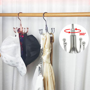 8-Claw Metal Belt & Handbag Hanger – Multi-Purpose Organizer for Closet, <b>Wardrobe</b>, Home – Space-Saving, Durable Storage Rack - Product Image 3