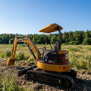รถขุดตีนตะขาบมือสอง Caterpillar รุ่น CAT303CR ขนาด 3 ตัน เครื่องยนต์มาตรฐาน Tier4 ประหยัดน้ำมัน เหมาะสำหรับงานก่อสร้าง ขาย - Product Image 1