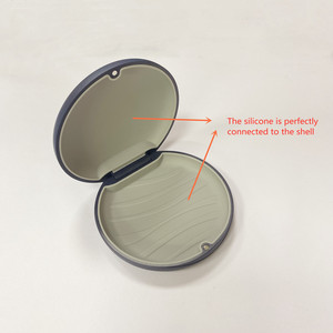 Customizable Logo Denture Box Plastic Orthodontic Aligner Retainer Case Multi-Purpose Oral Hygiene Invisible Storage for Dental - Product Image 4