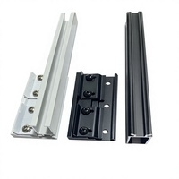 Accessoires pour rail de rideau AW noir - connecteur