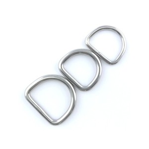 Anillo D de acero inoxidable 304 316 Anillo D con una oreja/orejas dobles bueno para el aparejo de correas de cuerda - Product Image 4