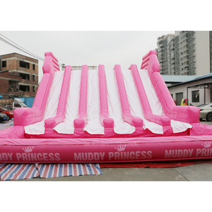 Người Lớn 5K <span class=keywords><strong>Mud</strong></span> Run Giant Inflatable Obstacle Course Với 6 Làn Đường Trượt N Pool Cho Ngoài Trời Touguh <span class=keywords><strong>Mudder</strong></span> Obstacle Race Tổ Chức Sự Kiện - Product Image 2