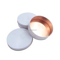 Prix de gros OEM Boîte en fer blanc personnalisée Boîte métallique vide Dates Cadeau Gâteau Biscuit Cookie Boîte ronde en fer blanc