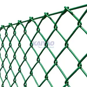 Caldo-vendita in metallo zincato diamante catena di recinzione con rivestimento in PVC