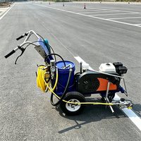 Chaussures de marquage routier manuelles avec une largeur minimale de 20 cm pour les allées et voies étroites