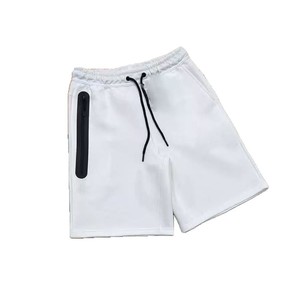 Shorts de sport pour <span class=keywords><strong>homme</strong></span> en coton tricoté, style crochet, multicolores, avec logo sur la couture latérale et cordon de serrage, nouvelle collection été 20SS - Product Image 5