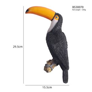 Adorno de Pared de Resina con Forma Irregular de Aves de Granja, Estilo Pastoral, Ecológico y Moderno, para Decoración del Hogar - Product Image 6